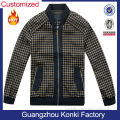 2014 new style winter thick PU leather jacket for men